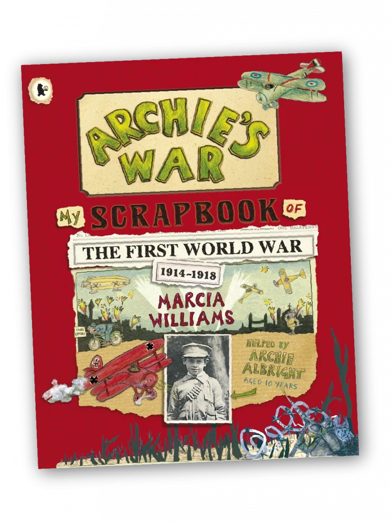 Archie’s War Scrapbook Book Cover