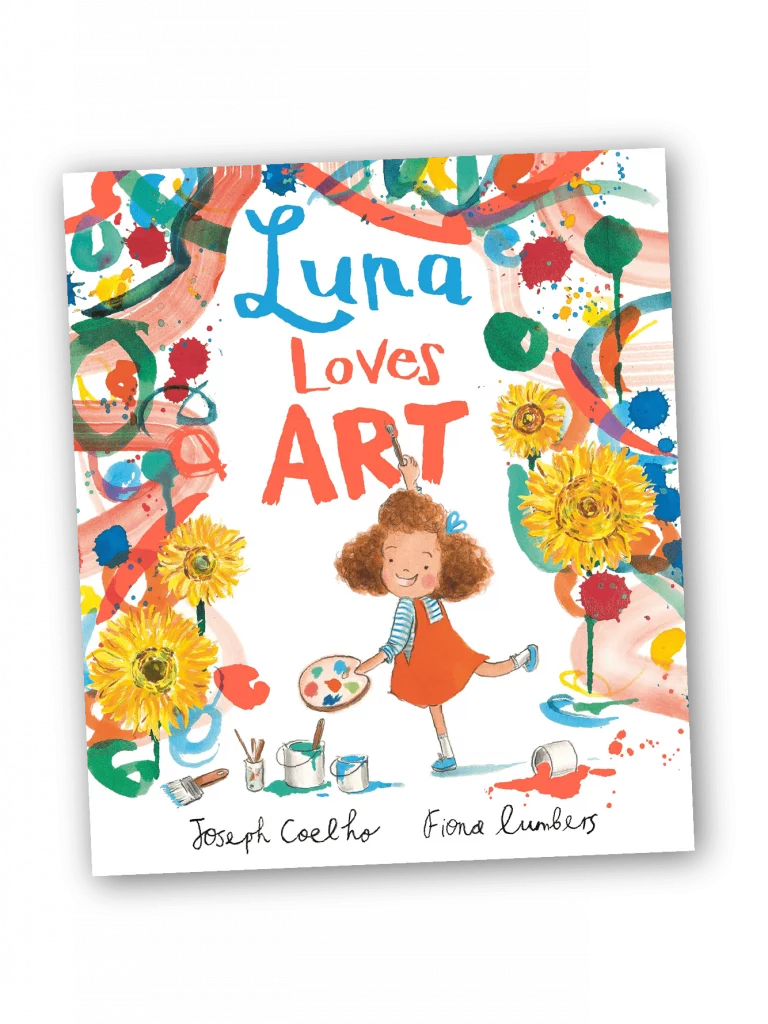 Luna Loves Art Book Cover