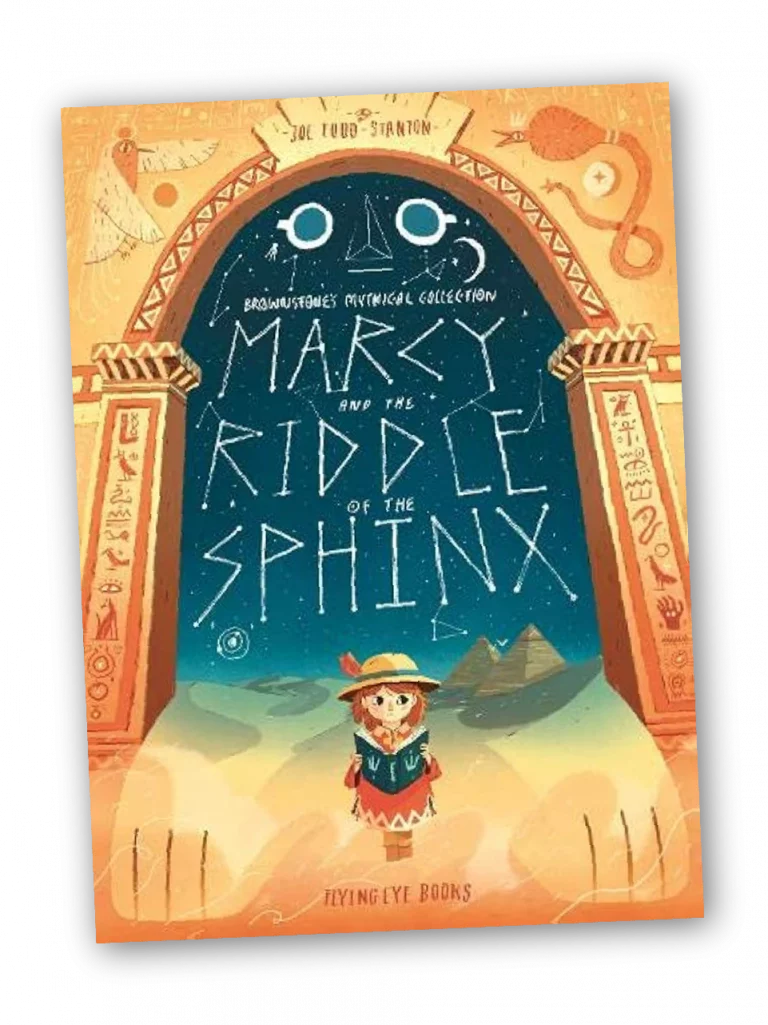 Marcy and the Riddle of the Sphinx Book Cover