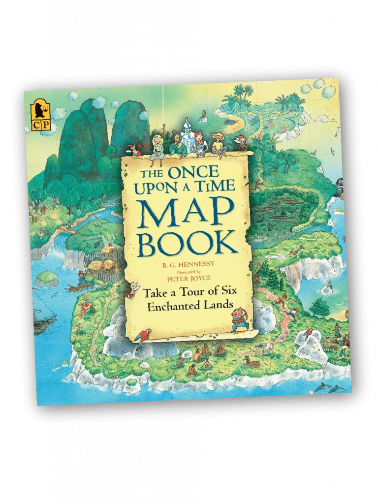The Once Upon A Time Map Book Book Cover