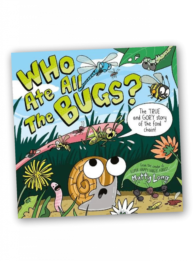 Who Ate All The Bugs? Book Cover