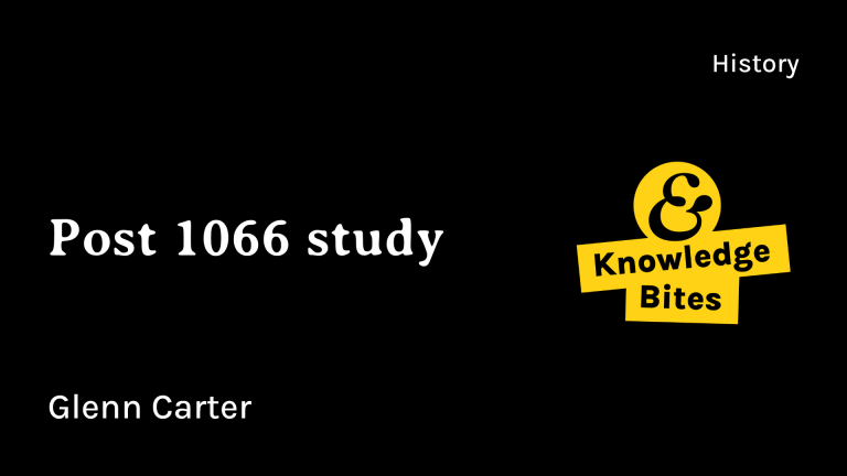 4. History - Knowledge Bites