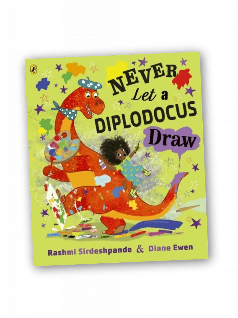 Never Let a Diplodocus Draw Book Cover