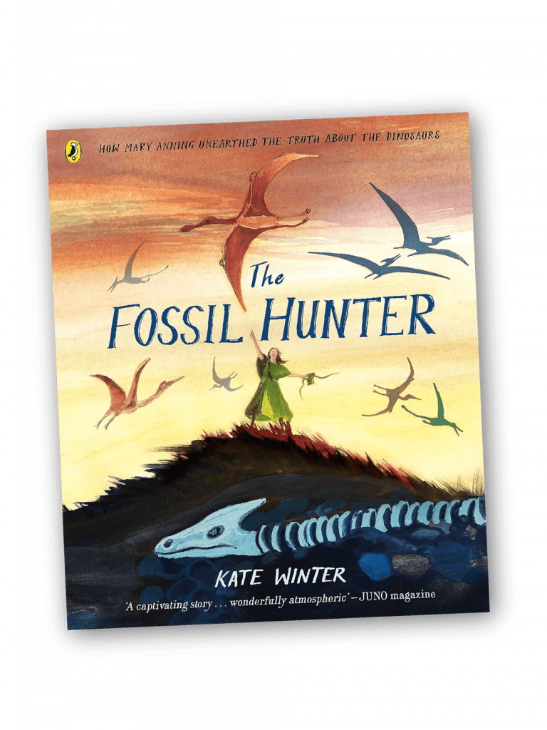 184 The Fossil Hunter Book Cover