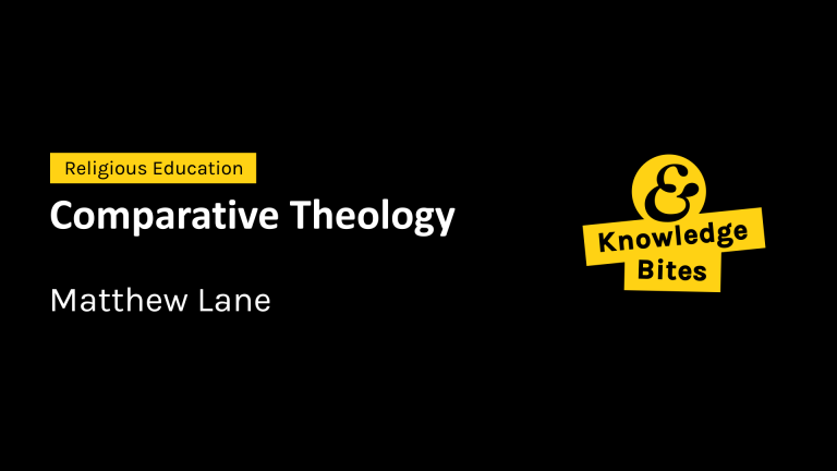 Title page - Comparative Theology