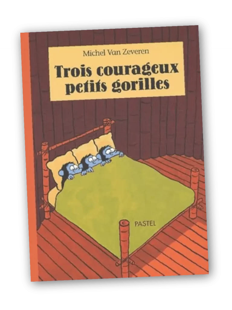 262-Trois courageux petits gorilles book cover