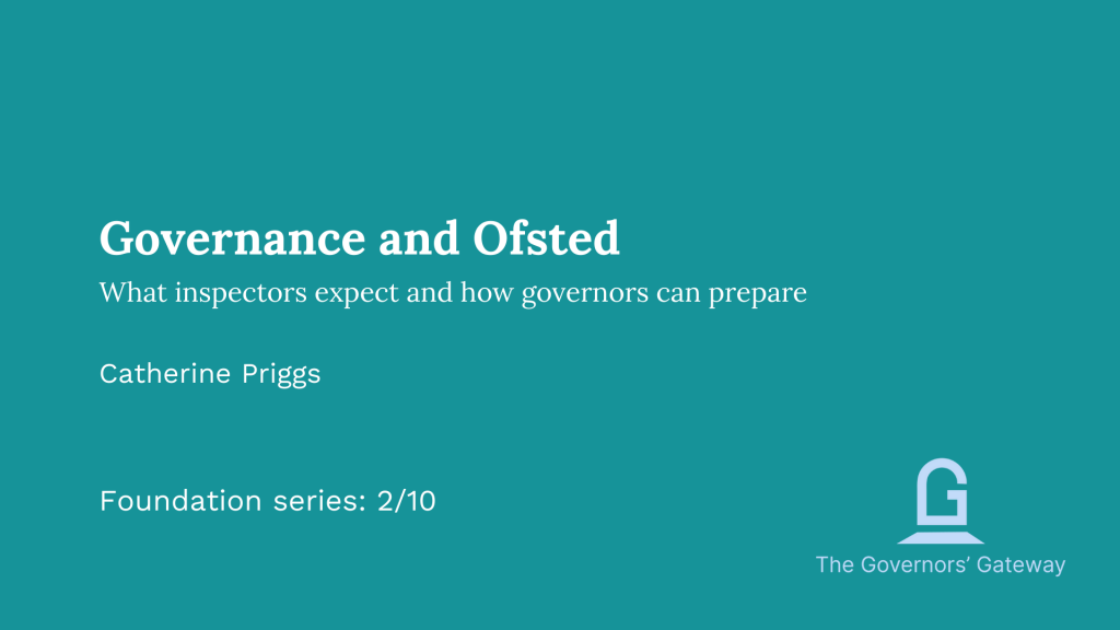 GG - Governance and Ofsted