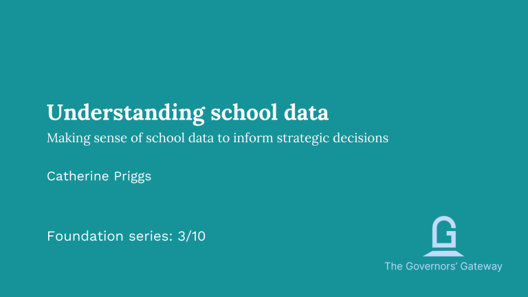 GG - Understanding school data