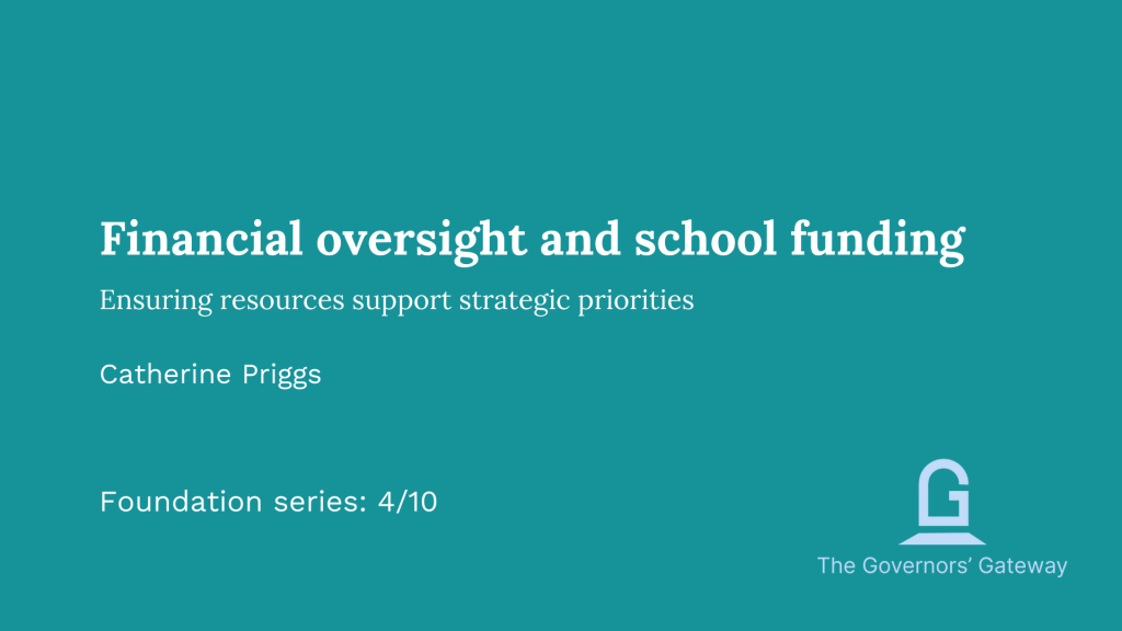 GG - Financial oversight and school funding