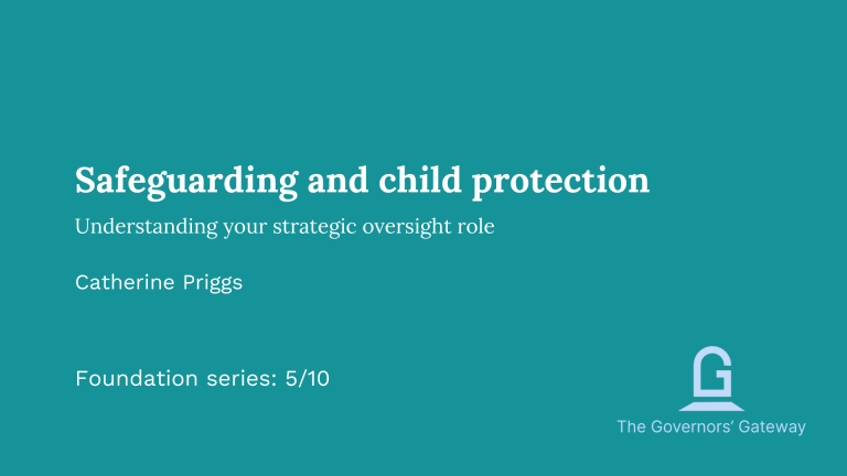 GG - Safeguarding and child protection