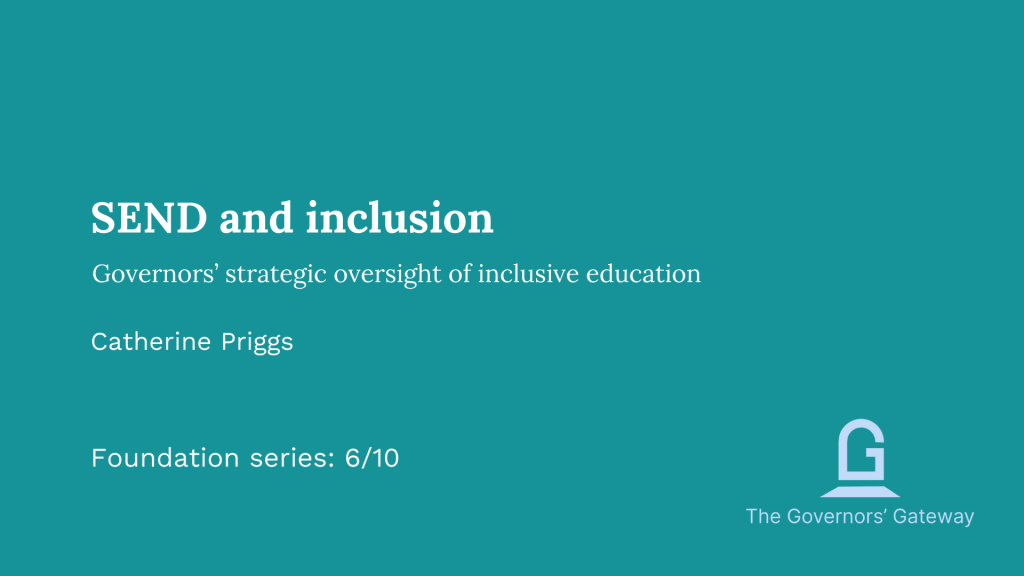 GG - SEND and inclusion