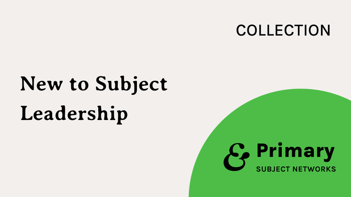New to Subject Leadership