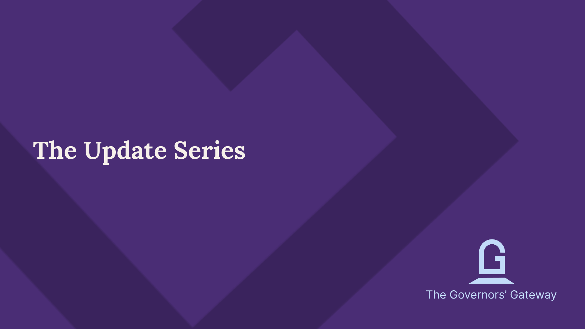 The update series